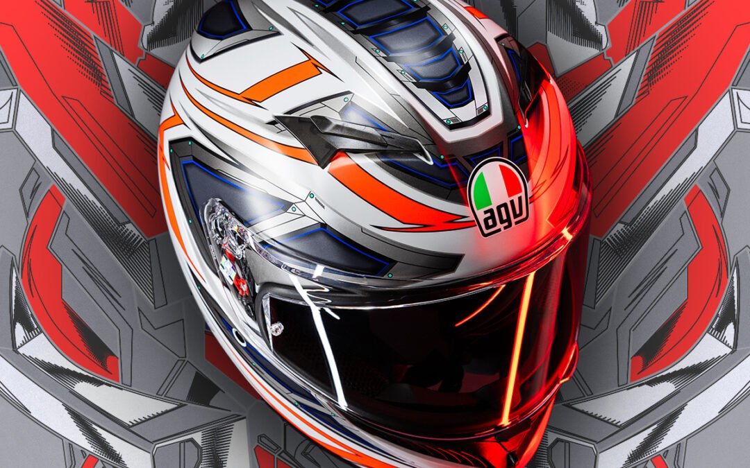 Full Review: AGV K3 (E2206) – SPACE MATT WHITE/RED FLUO