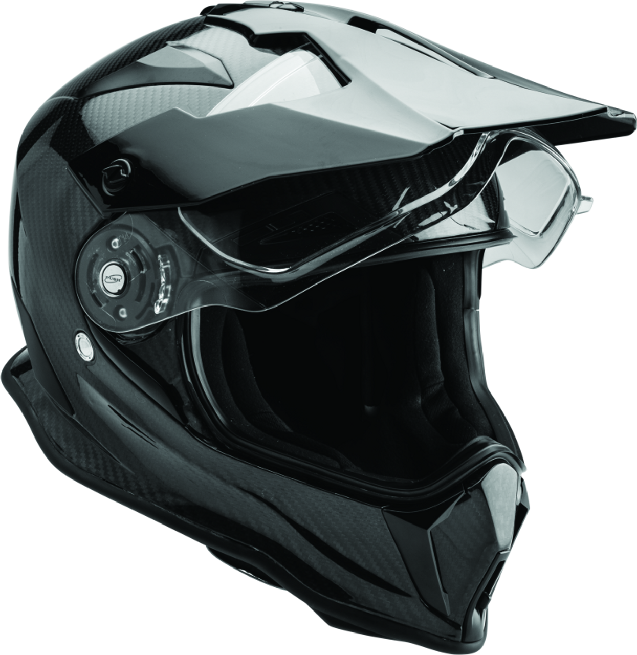 Detailed view of the dual-density EPS liner and removable moisture-wicking padding inside the Hyperion helmet.