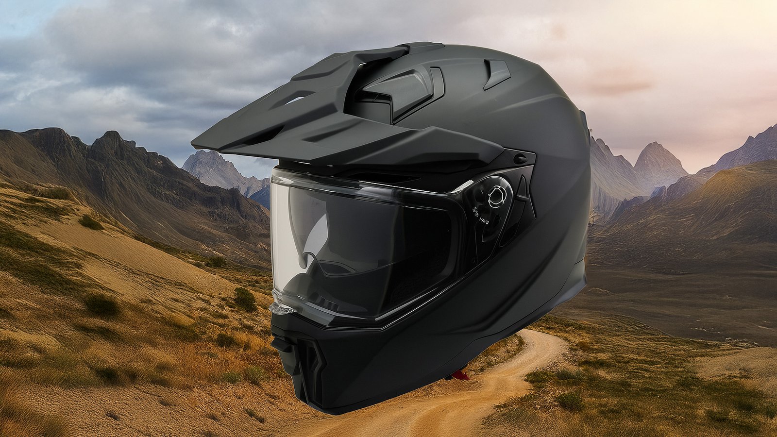 The Kabuto F-17 motorcycle helmet in gloss white, displayed on a mannequin against a dark studio background.